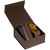 Коробка Amaze, коричневая, Цвет: коричневый, Размер: 26х25х11 см, изображение 3