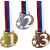 3657-132 Комплект медалей Фонтанка 55мм (3 медали), изображение 2