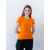 Футболка женская STAN хлопок/эластан 180,37W, Оранжевый (28) (42/XS), Цвет: оранжевый, Размер: 42/XS, изображение 4