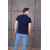 Рубашка поло унисекс STAN хлопок/эластан 200, 05, Серый меланж с контрастом (501) (46/S), изображение 5