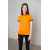 Рубашка поло  женская STAN с контрастными деталями хлопок/полиэстер 185, 04CW, Жёлтый/Чёрный (12/20) (42/XS), Цвет: Жёлтый, Размер: 42/XS, изображение 4