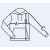 Худи унисекс STAN футер без начёса с контрастным капюшоном 260, 23_Серый меланж (501) (48/M), изображение 8