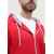 Толстовка мужская STAN с капюшоном на молнии футер без начёса 260, 61, Красный (14) (44/XS), Цвет: красный, Размер: 44/XS, изображение 10