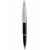 Перьевая ручка Waterman Carene, цвет: Black/Silver, перо: F