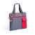 Конференц-сумка RADSON, серый/красный, 35 х 30 x 2 см, 100% полиэстер 600D, Цвет: красный, серый, изображение 2