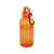 Бутылка для воды с карабином Oregon, 400 мл, 10077831, Цвет: оранжевый, Объем: 400