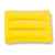 Подушка надувная пляжная, желтый, Цвет: желтый, Размер: 30.5x20.5x7 см