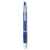 Ручка шариковая с резиновым обх, прозрачно-голубой, Цвет: прозрачно-голубой, Размер: 1.1x14.5 см