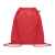 Рюкзак на шнурках, красный, Цвет: красный, Размер: 37x41 см