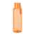 Спортивная бутылка из тритана 500ml, прозрачно-оранжевый, Цвет: прозрачно-оранжевый, Размер: 6x20 см