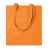 Хлопковая сумка 180гр / м2, оранжевый, Цвет: оранжевый, Размер: 38x42 см