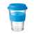 Стеклянный стакан 350 мл, синий, Цвет: синий, Размер: 9x12 см