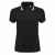 New Gen Рубашка поло женская черная комбинированная XL, Цвет: черный, Размер: XL