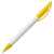 Ручка шариковая Prodir DS3 TPP Special, белая с желтым, Цвет: белый, желтый, Размер: 13,8х1, изображение 3