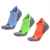 Набор из 3 пар спортивных женских носков Monterno Sport, голубой, зеленый и оранжевый, Цвет: оранжевый, зеленый, голубой, Размер: 36-41