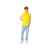 Футболка Heavy Super Club мужская, S, 3100515S, Цвет: желтый, Размер: S, изображение 4