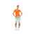 Футболка Heavy Super Club женская с V-образным вырезом, M, 3101233M, Цвет: оранжевый, Размер: M, изображение 7