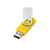 USB-флешка на 16 Гб Квебек, 16Gb, 6211.04.16, Цвет: желтый, Интерфейс: USB 2.0, Объем памяти: 16 Gb, Размер: 16Gb, изображение 2