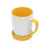 Кружка с универсальной подставкой Мак-Кинни, 872864, Цвет: белый,желтый, Объем: 320, изображение 3