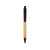 Ручка шариковая Borneo, 10632200, Цвет: черный,светло-коричневый, изображение 2
