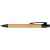 Ручка шариковая Borneo, 10632200, Цвет: черный,светло-коричневый, изображение 4