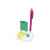 Подставка под ручку и скрепки Потакет, 599403, Цвет: зеленый,белый, изображение 3