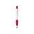 10658102 Ручка-стилус шариковая Nash с маркером, Цвет: красный,серебристый, изображение 3