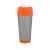 Термокружка Певенси, 821218, Цвет: серебристый,оранжевый, Объем: 450, изображение 3