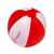 Пляжный мяч Bondi, 10039732, Цвет: красный,белый, изображение 3