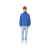 Куртка мужская с капюшоном Wind, L, 3175U69L, Цвет: синий классический, Размер: L, изображение 5