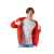 Ветровка мужская в чехле Promo, M, 3180P70M, Цвет: красный, Размер: M, изображение 2