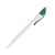 Ручка пластиковая шариковая Какаду, 15135.03, Цвет: зеленый,белый, изображение 3
