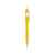 Ручка пластиковая шариковая Астра, 13415.04, Цвет: желтый, изображение 3