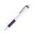 Ручка пластиковая шариковая Centric, 13386.14, Цвет: фиолетовый,белый, изображение 3