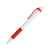 Ручка пластиковая шариковая Centric, 13386.01, Цвет: красный,белый, изображение 3