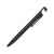 71530.07 Ручка-стилус металлическая шариковая Multy, Цвет: черный, изображение 3