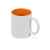 Кружка с покрытием для гравировки Subcolor W, 879638, Цвет: оранжевый,белый, Объем: 320, изображение 2
