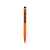 13471.13 Ручка-стилус металлическая шариковая Poke, Цвет: черный,оранжевый, изображение 2