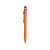 13471.13 Ручка-стилус металлическая шариковая Poke, Цвет: черный,оранжевый, изображение 3