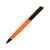 Ручка пластиковая soft-touch шариковая Taper, 16540.13, Цвет: черный,оранжевый, изображение 2