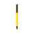 Ручка пластиковая soft-touch шариковая Taper, 16540.04, Цвет: черный,желтый, изображение 2