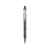 18381.00 Ручка-стилус металлическая шариковая Sway soft-touch, Цвет: серый, изображение 2