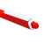 Ручка пластиковая трехгранная шариковая Lateen, 13580.01, Цвет: красный,белый, изображение 2