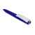 Ручка пластиковая soft-touch шариковая Zorro, 18560.02, Цвет: синий,белый, изображение 5