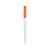 Ручка пластиковая шариковая Миллениум Color CLP, 13104.13, Цвет: оранжевый,белый, изображение 2