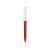 Ручка пластиковая soft-touch шариковая Zorro, 18560.01, Цвет: красный,белый, изображение 2