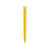 Ручка пластиковая soft-touch шариковая Zorro, 18560.04, Цвет: белый,желтый, изображение 4