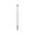 Ручка пластиковая шариковая Gage, 13570.06, Цвет: серебристый,белый, изображение 2