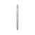 Ручка металлическая шариковая Bobble, 11563.06, Цвет: серый,белый, изображение 2