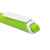 Ручка пластиковая трехгранная шариковая Lateen, 13580.19, Цвет: зеленое яблоко, изображение 2